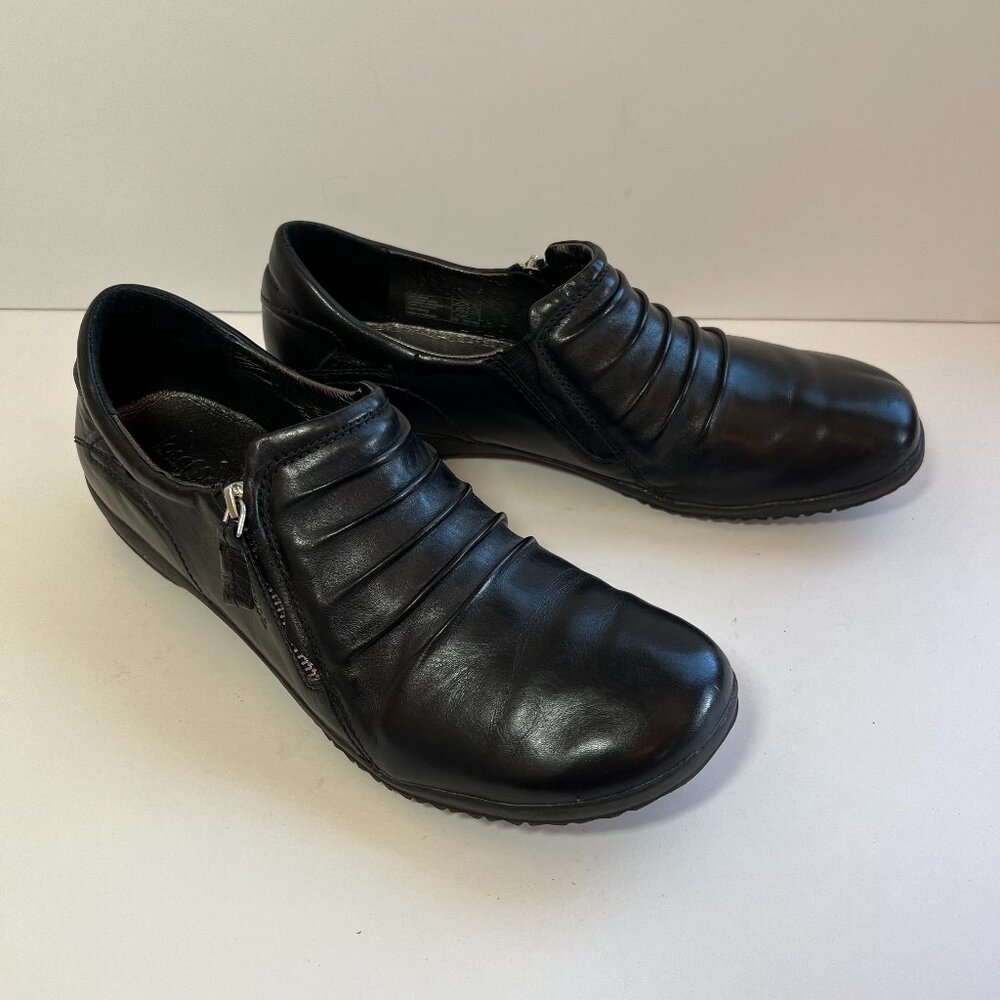 Josef Seibel Womens Naly Black Shoe, EU 44, US 12